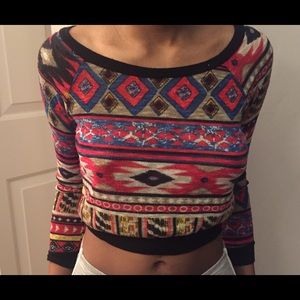 Cropped sweater
